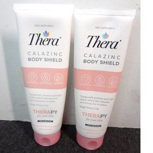 2 Thera Calazinc Body Shield Scented Skin Protectant Cream 4 oz. Tubes 53-CZ4